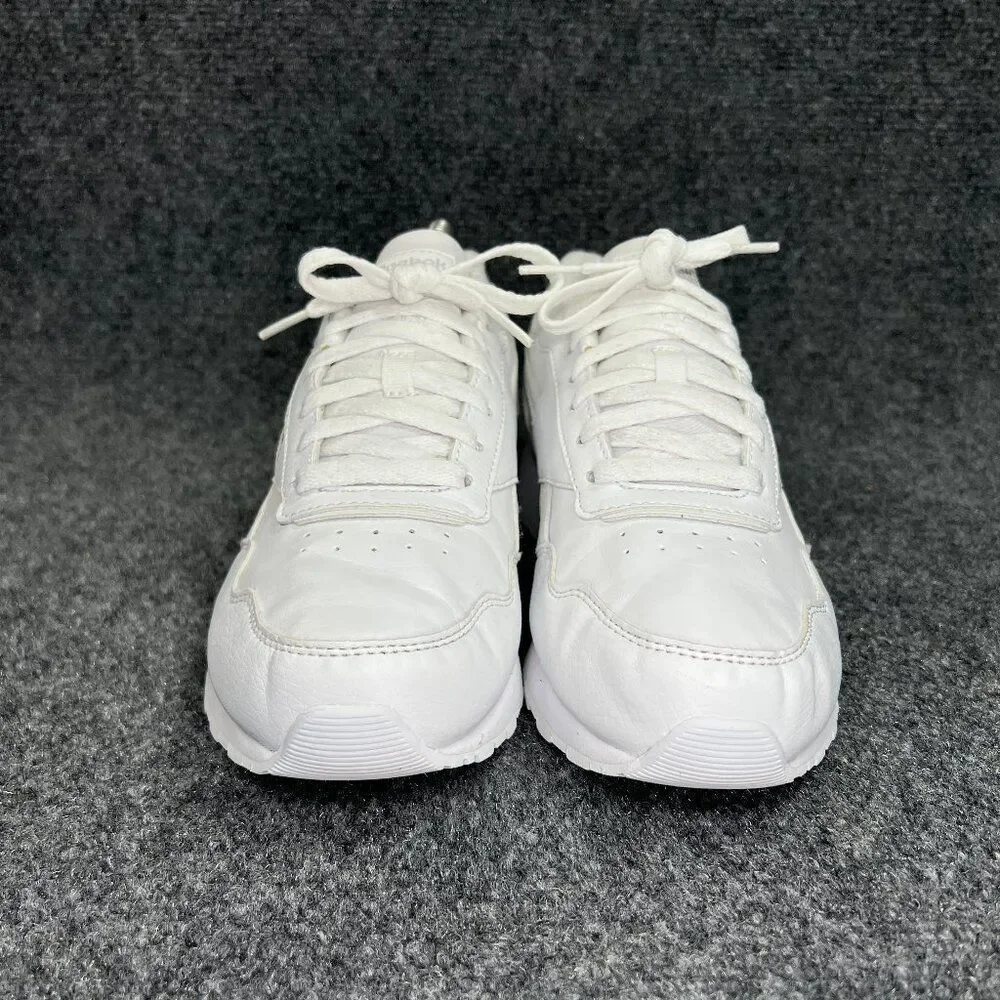 Reebok Classic Harman Run Sneakers Women's 9 White Leather Retro‎ Athletic Shoes